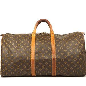 Auth Louis Vuitton Keepall 55 Travel Bag #2621L19